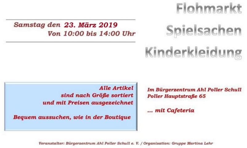 Kinder Flohmarkt